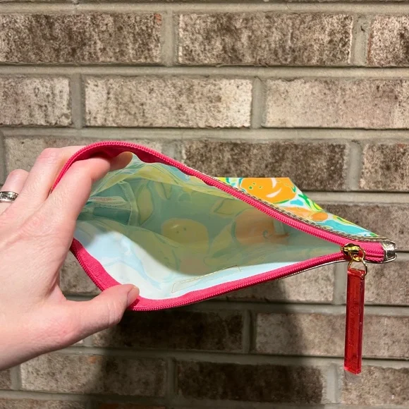 Lily Pulitzer Estée Lauder Cosmetic Makeup Bag - Picture 5 of 15